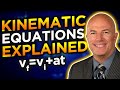 Kinematic Equations and Problem Solving
