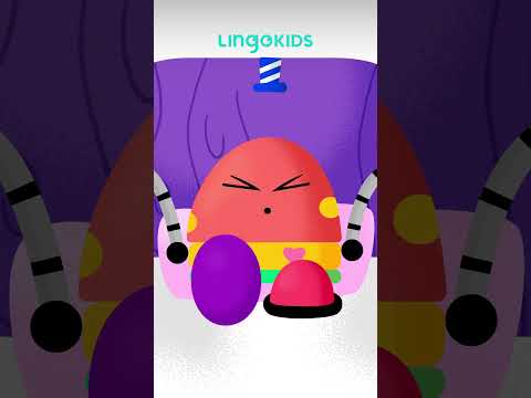 HUMPTY DUMPTY sat on a wall and... HAD A BIG FALL💥🐧 @Lingokids #songsforkids #forkids #humptydumpty