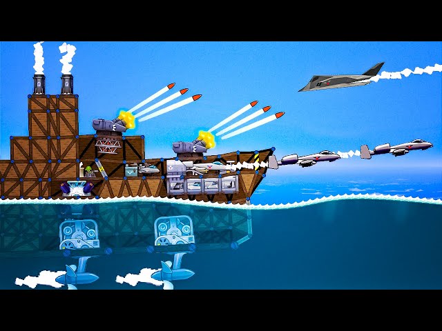 NEW Sea Forts BATTLESHIPS and Aircraft Carriers