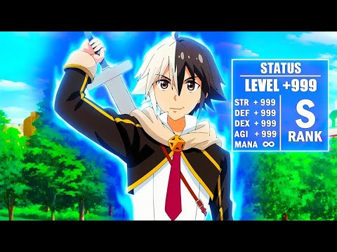 Top 20 Anime Where Over Powered Main Character Is In School