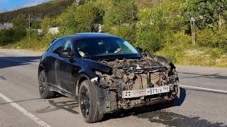 Infiniti FX на V8 по низу рынка. Первый запуск.