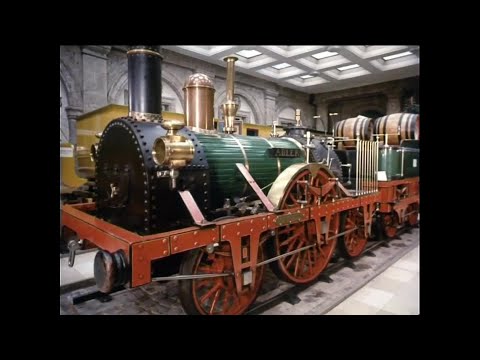 Stoomlocomotief - drijvende kracht van de vooruitgang | Steam locomotive - driving force of progress