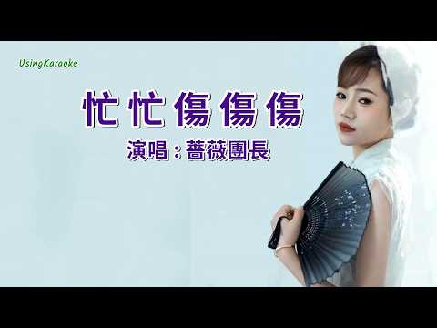 忙忙傷傷傷-薔薇團長-演唱 KARAOKE