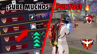 🔴 3 SECRETOS PARA SUBIR MAS PUNTOS GLORIA DE ARMAS CLASIFICATORIA 😳 ¡EL MEJOR TRUCO! FREE FIRE