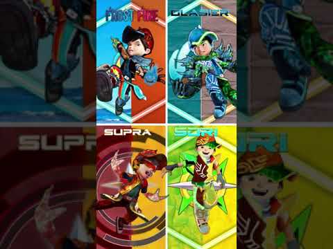 Boboiboy Fusion Baru 4 kuasa