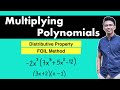 Mastering Multiplication of Polynomials with Distributive Property and FOIL