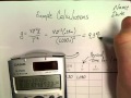 Gravity Measurement and Calculation Concepts