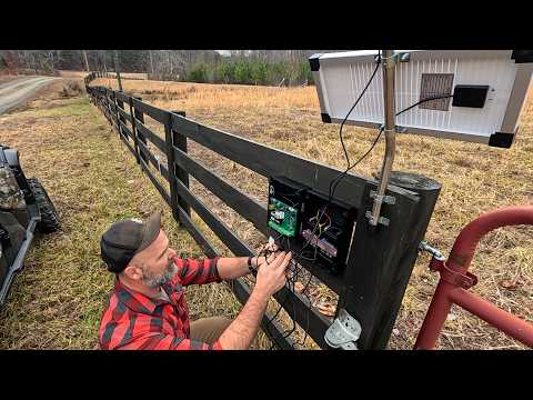 How to install an AFFORDABLE Automatic Gate Opener | Totally Solar Off Grid