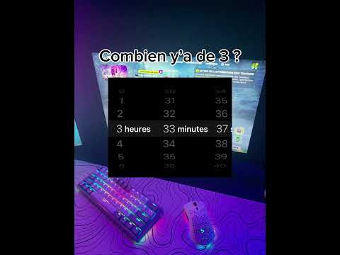 Combien y’a de 3 ? #trend #shorts