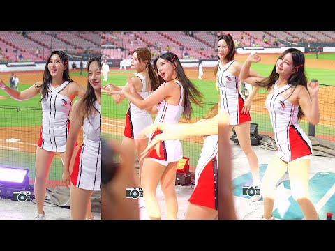 수원 여신 김진아의 첫 복귀무대 | KT위즈 레이디위즈 김진아치어리더 스피카 I'll be there | CheerLeader FanCAM 4K 60fps | 250701