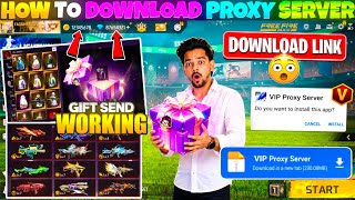 HOW TO DOWNLOAD PROXY SERVER IN FREE FIRE, HOW TO USE PROXY SERVER IN FREE FIRE, VIP PROXY SERVER