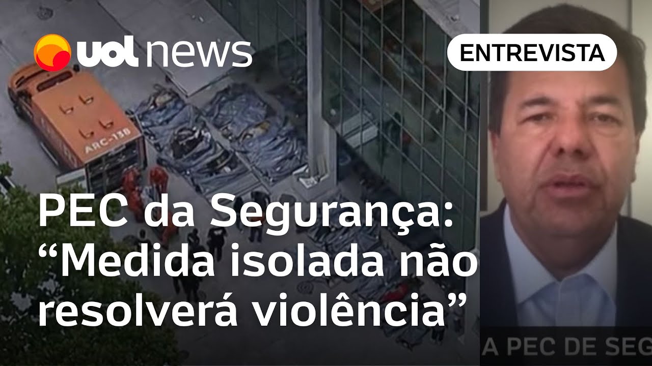 PEC da Segurança não tem dom mágico de reverter situação de violência no Brasil diz relator  TV Online PEC da Segurança não tem dom mágico de reverter situação de violência no Brasil diz relator