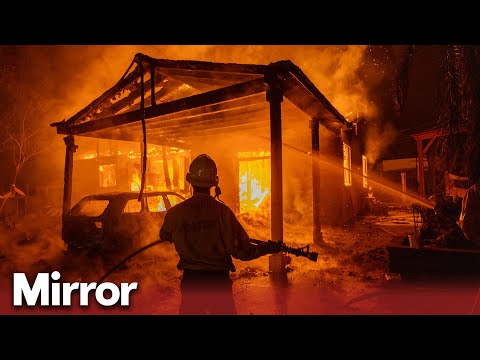 LA fires: Death toll from Los Angeles wildfire rises to 10