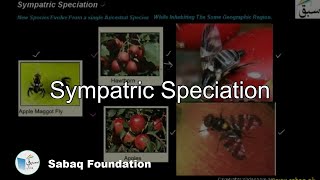 Sympatric Speciation