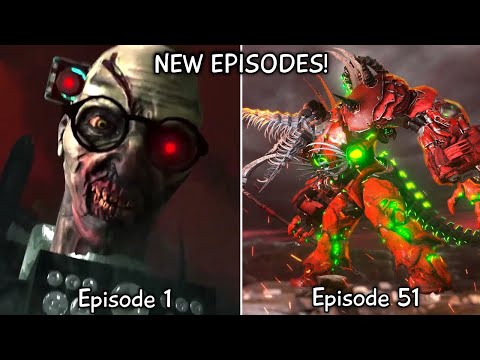 Skibidi Toilet Zombie Universe 1 - 51 All Episodes (60 FPS REMASTERED) Upgraded Titans (Episode 52?)