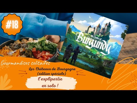 Les Châteaux de Bourgogne édition spéciale - explipartie solo