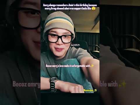 Jimin’s this birthday moment was unforgettable ✨🎉 #jiminbirthdaystatus #btsjimin #kpopidol