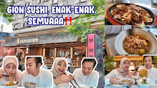 MAKAN DI GION SUSHI | DATANG SANTAI, PULANG HAPPY 🍣 | VLOG