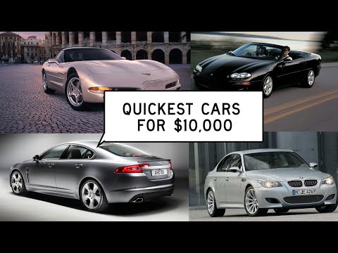The Fastest Used Cars For Less Than $10,000: Window Shop with Car and Driver