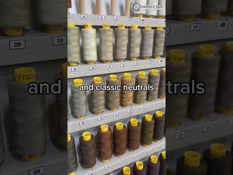 From cream to cocoa, every thread tells a different story. Perfect matches for every masterpiece. 🧵✨