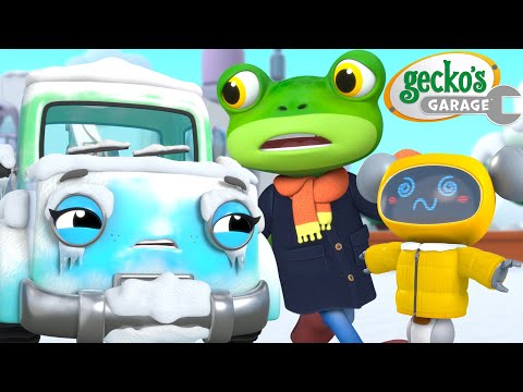 Tilly Towtruck is Ice Cool | Gecko's Garage | Trucks For Children | Cartoons For Kids