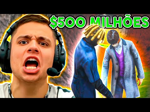 DEI $500 MILHÕES pro CIENTISTA MALUCO no GTA RP! (Paulinho o LOKO)