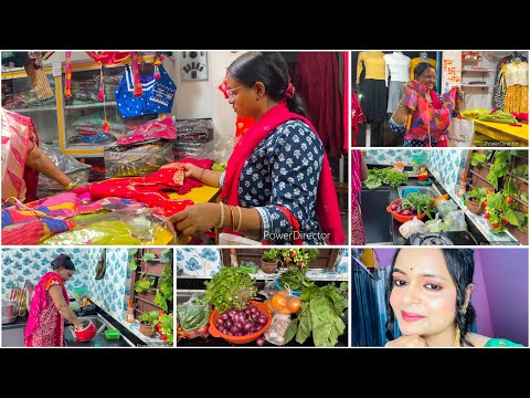 সংসারের কাজ গুছিয়ে অনুষ্ঠানের জন্য shopping করতে গেলাম