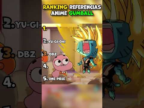 Ranking Referencias Anime En Gumball