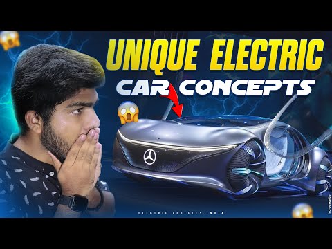 5 Unique Electric Car Concepts ! | Electric Vehicles India
