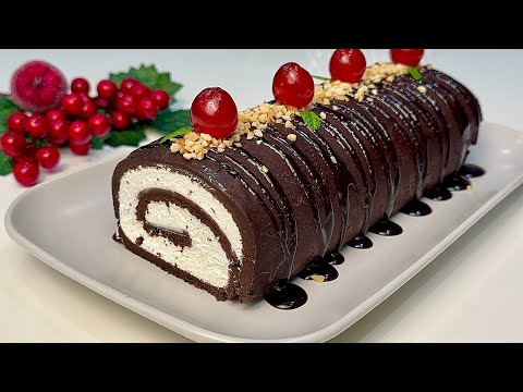 il famoso dolce di Natale che fa impazzire il mondo! in 10 minuti! niente forno , Farina e uova 🎄