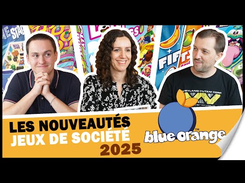 Les nouveautés jeux de société sur 2025 de Blue Orange