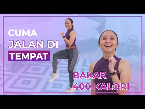 Cuma Jalan di Tempat Doang Bisa Bakar Kalori Segini Banyak!