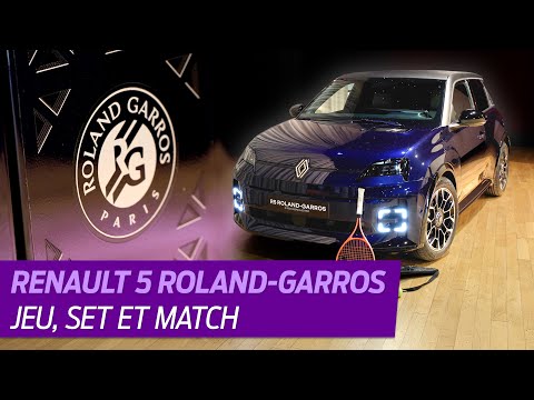 Renault 5 Roland-Garros (2025). Rencontre avec la nouvelle star de la balle jaune