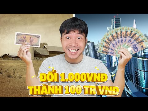 PHD | Thử Thách Đổi Từ 1 Nghìn Lên 100 Triệu | Anh Côn Gặp Sự Cố Nguy Hiểm | Change 1 Sen To 5000$