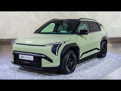 2025 Kia EV3 (Base & GT-Line) – Stylish, Affordable, and All Electric!