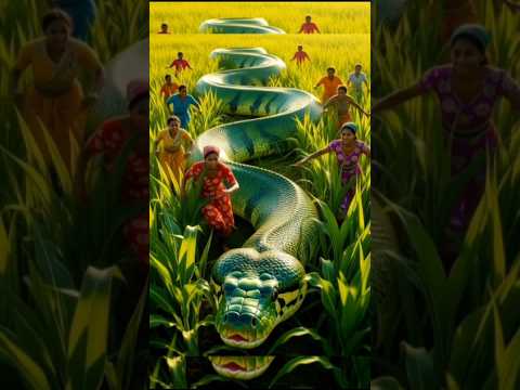 “गाँव में आया विशाल एनाकोंडा | Airforce vs Giant Snake | Realistic Short Story”