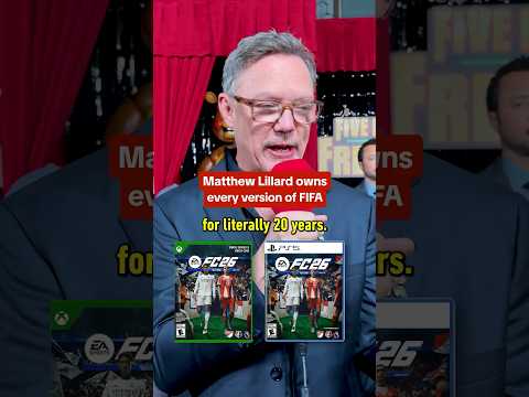 Matthew Lillard buys every FIFA game every year for Xbox AND PlayStation. That's dedication! #fnaf