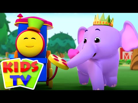 Hathi Raja Kahan Chale, हाथी राजा कहां चले, Bob the Train Hindi Rhyme and Kids Song