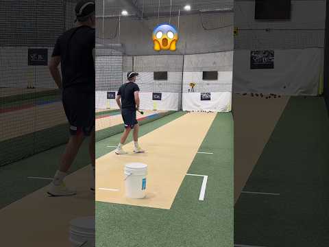 Predicting sidearm speeds! 😳 #cricket