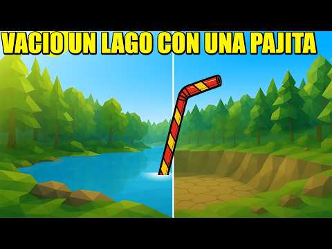 VACIO UN LAGO ENTERO SORBIENDO CON PAJITA | SIP FISHER
