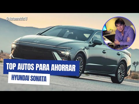 2024 Hyundai Sonata Hybrid | TOP autos para ahorrar combustible