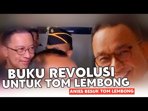 ANIES BESUK TOM ‼️ BUKU REVOLUSI UNTUK TOM LEMBONG