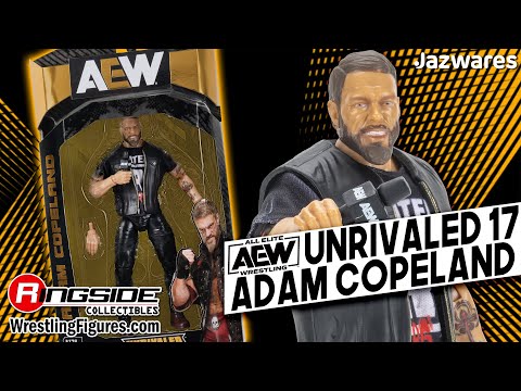 AEW Figure Insider: Adam Copeland - Jazwares AEW Unrivaled 17 Wrestling Action Figure!
