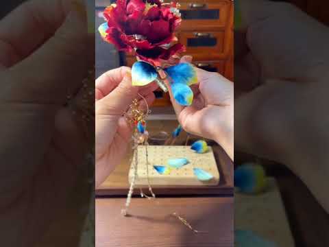 Beautiful handmade silk flower