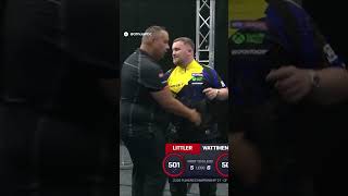 Luke Littler suffers Players Championship 27 quarter-final exit with loss to Jermaine Wattimena