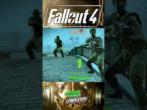 Mysterious Stranger Compilation Fallout 4 #gaming #fallout #fallout4 #fyp #shorts #falloutgames