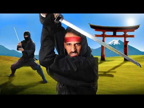 Entrené 24 Horas con Ninjas Reales de Japon 🇯🇵