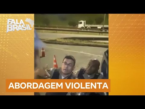 Caminhoneiro denuncia abordagem violenta em MG