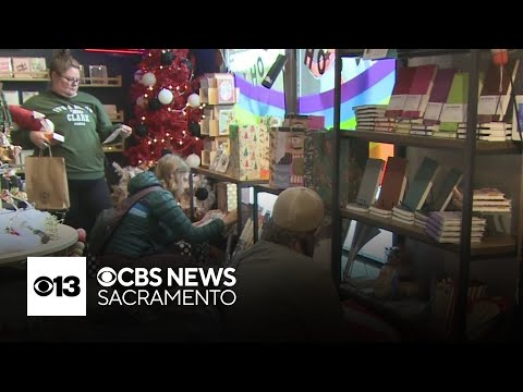 YouTube video thumbnail: Sacramento Shoppers Show Support for Local Businesses on Small Business Saturday