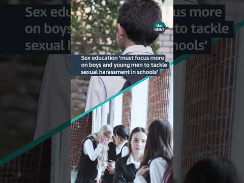 Sex education should focus more on boys and young men, a report’s said #itvnews #news #education